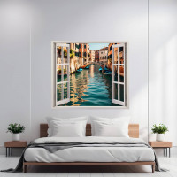 Folie imprimata color pentru decor perete locuinta, dimensiune 125 x 110cm, model: VIEW TO HAVEN 27 Folie imprimata color pentru decor perete locuinta, dimensiune 125 x 110cm, model: VIEW TO HAVEN 27