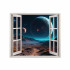 Folie imprimata color pentru decor perete locuinta, dimensiune 125 x 110cm, model: VIEW TO HAVEN 32 [2]