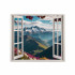 Folie imprimata color pentru decor perete locuinta, dimensiune 125 x 110cm, model: VIEW TO HAVEN 35 [2]