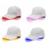 Sapca de tip baseball, cu cozoroc iluminat RGB, culoare Alba, marime universala, reglabila [4]