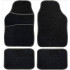 Set Auto Essential AVEX – 5 piese, Covorase Universale Mocheta + Husa Volan Piele Ecologica Perforata, Negru [2]