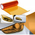 Folie protectie faruri / stopuri auto - Orange (pret/m liniar) - 034 [2]