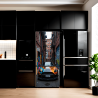 Folie imprimata color pentru decor Frigider, dimensiune 200 x 90cm, model: AVX-FR03 Folie imprimata color pentru decor Frigider, dimensiune 200 x 90cm, model: AVX-FR03