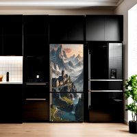 Folie imprimata color pentru decor Frigider, dimensiune 200 x 90cm, model: AVX-FR16 Folie imprimata color pentru decor Frigider, dimensiune 200 x 90cm, model: AVX-FR16