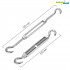 Set montaj Umbrar de Gradina din INOX GB508, 9 piese [5]