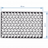 Set 2 folii autoadezive decupate pentru decorarea stopurilor auto, dimensiune 2 x 48 x 30cm, culoare Negru Mat, model HONEYCOMB TRIANGLE [6]