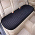 Set 3 piese, protectii scaune si bancheta auto, universale, confortabile, din material textil, culoare Neagra [3]
