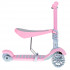 Tricicleta + Trotineta + Skateboard (3in1) roti iluminate LED - ROZ [2]