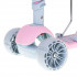 Tricicleta + Trotineta + Skateboard (3in1) roti iluminate LED - ROZ [12]