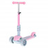 Tricicleta + Trotineta + Skateboard (3in1) roti iluminate LED - ROZ [7]