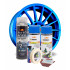 Kit complet reparatie si vopsire jante culoare Albastru Fluorescent, V2 [2]