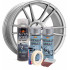 Kit complet reparatie si vopsire jante culoare Argintiu Metalizat, V2 [2]