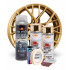 Kit complet reparatie si vopsire jante culoare Auriu Metalic, V2 [2]