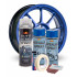 Kit complet reparatie si vopsire jante culoare Albastru Metalizat, V2 [2]