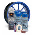 Kit complet reparatie si vopsire jante culoare Albastru Metalizat, V4 [2]