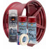 Kit complet reparatie si vopsire jante culoare Rosu Burgundy Metalizat, V2 [2]