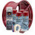 Kit complet reparatie si vopsire jante culoare Rosu Burgundy Metalizat, V4 [2]