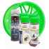 Kit complet reparatie si vopsire jante culoare Verde Fluorescent, V4 [2]