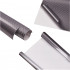 Folie colantare auto Carbon 5D Lacuit Argintiu (3,0m x 1,52m) [3]