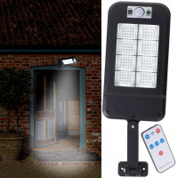 Lampa Stradala cu Panou Solar, Senzor de Miscare si Telecomanda, dimensiune 30 x 14 x 3 cm Lampa Stradala cu Panou Solar, Senzor de Miscare si Telecomanda, dimensiune 30 x 14 x 3 cm