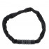 Antifurt bicicleta, Dispozitiv de blocare biciclete, Cifru cu 5 digits, lungime 90cm, culoare Neagra [6]