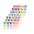 Set 140 piese, Pixuri cu gel multicolor cu sclipici (glitter) [6]