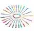 Set 25 piese, Pixuri cu gel multicolor cu sclipici (glitter) [5]