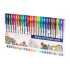 Set 25 piese, Pixuri cu gel multicolor cu sclipici (glitter) [8]