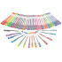 Set 50 piese, Pixuri cu gel multicolor cu sclipici (glitter) [3]