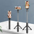 Set 3in1, Selfie Stick cu Lampa LED si Trepied, conectare Bluetooth, alimentare USB [2]