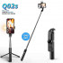 Set 3in1, Selfie Stick cu Lampa LED si Trepied, conectare Bluetooth, alimentare USB [7]