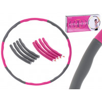 Cerc HOOLA HOOP pentru slabit, diametru 85cm, demontabil Cerc HOOLA HOOP pentru slabit, diametru 85cm, demontabil