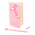 Set Cadou pentru Copii, Caiet cu Flamingo finisat cu piele ecologica + Pix cu Flamingo [5]
