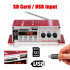 MINI amplificator auto, stereo, 12V, 40 W, radio FM, citire USB sau card SD, cu telecomanda [4]