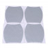 Set 4 bucati protectie zgarieturi manere usa din autocolant carbon 3D Argintiu [2]
