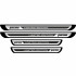 Set 4 bucati Protectii Praguri din autocolant Crom - Racing Limited Edition [2]