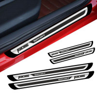 Set 4 bucati Protectii Praguri din autocolant Crom - Racing Sport Set 4 bucati Protectii Praguri din autocolant Crom - Racing Sport