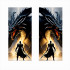 Set 2 stickere decorative pentru stalpii usilor, print autoadeziv de inalta rezolutie, dimensine 2 buc x 50 x 22 cm , cod: AVX-SSU-01 [2]