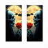Set 2 stickere decorative pentru stalpii usilor, print autoadeziv de inalta rezolutie, dimensine 2 buc x 50 x 22 cm , cod: AVX-SSU-08 [2]