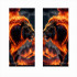 Set 2 stickere decorative pentru stalpii usilor, print autoadeziv de inalta rezolutie, dimensine 2 buc x 50 x 22 cm , cod: AVX-SSU-11 [2]