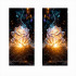 Set 2 stickere decorative pentru stalpii usilor, print autoadeziv de inalta rezolutie, dimensine 2 buc x 50 x 22 cm , cod: AVX-SSU-17 [2]
