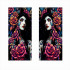 Set 2 stickere decorative pentru stalpii usilor, print autoadeziv de inalta rezolutie, dimensine 2 buc x 50 x 22 cm , cod: AVX-SSU-21 [2]