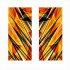 Set 2 stickere decorative pentru stalpii usilor, print autoadeziv de inalta rezolutie, dimensine 2 buc x 50 x 22 cm , cod: AVX-SSU-23 [2]