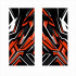 Set 2 stickere decorative pentru stalpii usilor, print autoadeziv de inalta rezolutie, dimensine 2 buc x 50 x 22 cm , cod: AVX-SSU-28 [2]