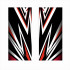 Set 2 stickere decorative pentru stalpii usilor, print autoadeziv de inalta rezolutie, dimensine 2 buc x 50 x 22 cm , cod: AVX-SSU-29 [2]