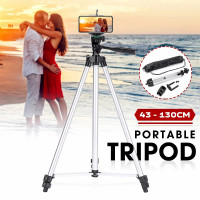 Trepied fotografic din aluminiu, compact, cu suport mobil 3D + Telecomanda Bluetooth Trepied fotografic din aluminiu, compact, cu suport mobil 3D + Telecomanda Bluetooth