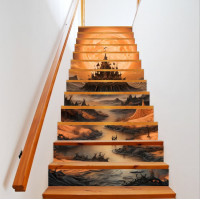 Sticker decorativ pentru scari interioare, print autoadeziv de inalta rezolutie, dimensine 200 x 124 cm, cod: AVX-STAIRS-01 Sticker decorativ pentru scari interioare, print autoadeziv de inalta rezolutie, dimensine 200 x 124 cm, cod: AVX-STAIRS-01
