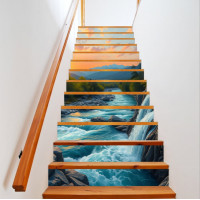 Sticker decorativ pentru scari interioare, print autoadeziv de inalta rezolutie, dimensine 200 x 124 cm, cod: AVX-STAIRS-06 Sticker decorativ pentru scari interioare, print autoadeziv de inalta rezolutie, dimensine 200 x 124 cm, cod: AVX-STAIRS-06