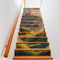 Sticker decorativ pentru scari interioare, print autoadeziv de inalta rezolutie, dimensine 200 x 124 cm, cod: AVX-STAIRS-07 Sticker decorativ pentru scari interioare, print autoadeziv de inalta rezolutie, dimensine 200 x 124 cm, cod: AVX-STAIRS-07