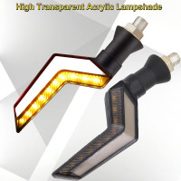 Set 2 lampi Semnalizare Moto, model BUMERANG, cu 2 functii, pozitie si semnalizare, tensiune 12V Set 2 lampi Semnalizare Moto, model BUMERANG, cu 2 functii, pozitie si semnalizare, tensiune 12V
